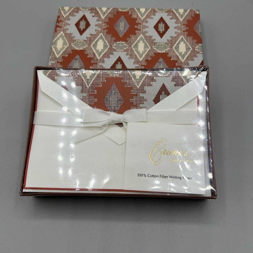 CRANE & CO Invitation Set Of 10 Cards & 10 Envelopes NEW old stock‎ vintage